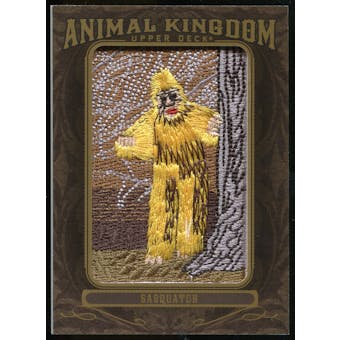 2013 Upper Deck Goodwin Champions Animal Kingdom Patches #AK300 Sasquatch Myth