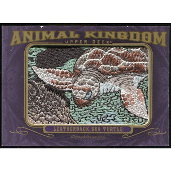 2012 Upper Deck Goodwin Champions Animal Kingdom Patches #AK186 Leatherback Sea Turtle