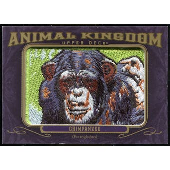 2012 Upper Deck Goodwin Champions Animal Kingdom Patches #AK172 Chimpanzee
