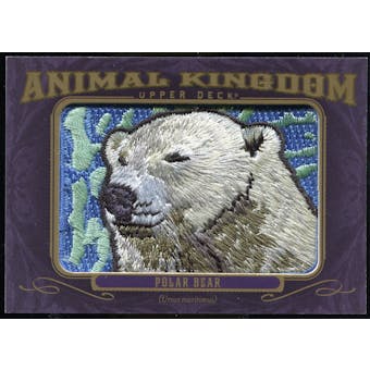 2012 Upper Deck Goodwin Champions Animal Kingdom Patches #AK168 Polar Bear