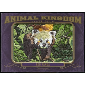 2012 Upper Deck Goodwin Champions Animal Kingdom Patches #AK166 Red Panda