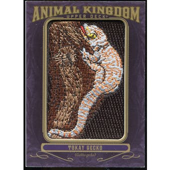 2012 Upper Deck Goodwin Champions Animal Kingdom Patches #AK114 Torkay Gecko