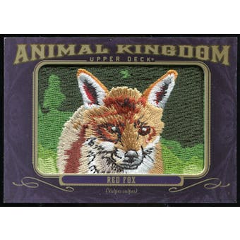 2012 Upper Deck Goodwin Champions Animal Kingdom Patches #AK121 Red Fox