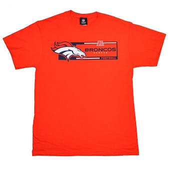 Denver Broncos Majestic Orange Critical Victory VII Tee Shirt (Adult XL)