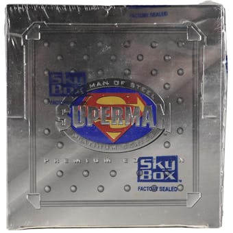 Superman Man of Steel Platinum Series Hobby Box (1994 Skybox)