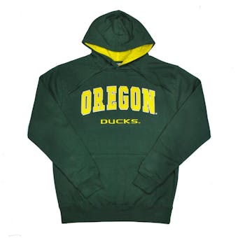 Oregon Ducks Colosseum Green Zone Pullover Fleece Hoodie (Adult XL)