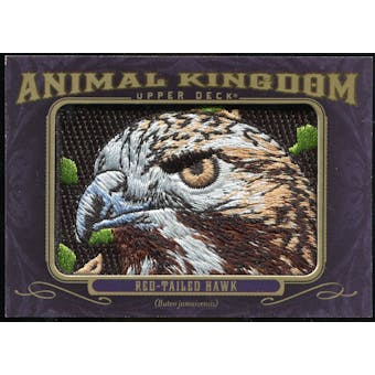 2012 Upper Deck Goodwin Champions Animal Kingdom Patches #AK102 Red Tailed Hawk LC