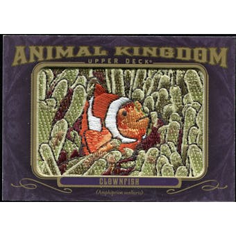 2012 Upper Deck Goodwin Champions Animal Kingdom Patches #AK108 Clownfish LC