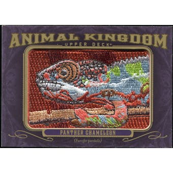 2012 Upper Deck Goodwin Champions Animal Kingdom Patches #AK109 Panther Chameleon LC
