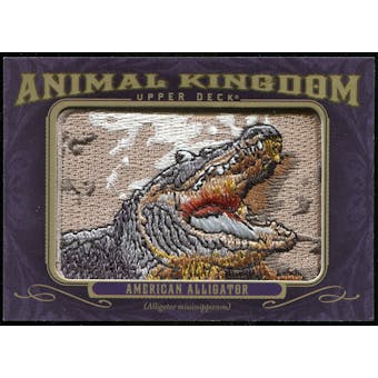 2012 Upper Deck Goodwin Champions Animal Kingdom Patches #AK120 American Alligator LC