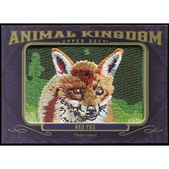 2012 Upper Deck Goodwin Champions Animal Kingdom Patches #AK121 Red Fox LC