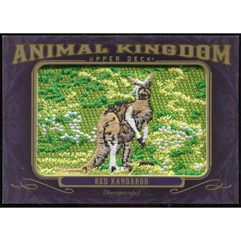 2012 Upper Deck Goodwin Champions Animal Kingdom Patches #AK123 Red Kangaroo LC