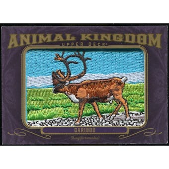 2012 Upper Deck Goodwin Champions Animal Kingdom Patches #AK127 Caribou LC