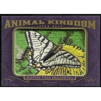 2012 Upper Deck Goodwin Champions Animal Kingdom Patches #AK135 Western Tiger Swallowtai