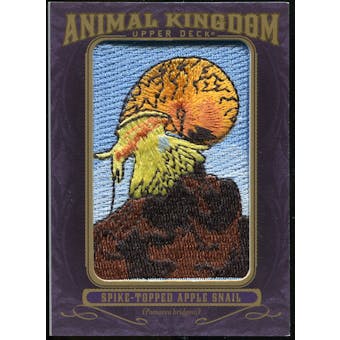 2012 Upper Deck Goodwin Champions Animal Kingdom Patches #AK138 Spike-Topped Apple Snail