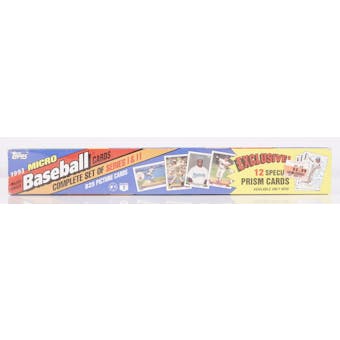 1993 Topps Micro Baseball Factory Set