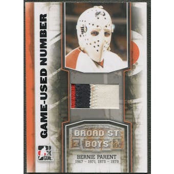 2011/12 ITG Broad Street Boys #M43 Bernie Parent Game-Used Numbers Patch /4