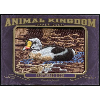 2012 Upper Deck Goodwin Champions Animal Kingdom Patches #AK132 Spectacled Eider LC