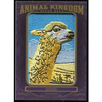 2012 Upper Deck Goodwin Champions Animal Kingdom Patches #AK146 Alpaca LC