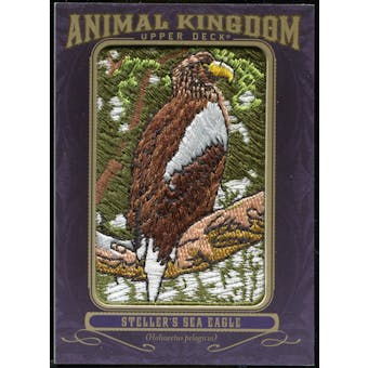 2012 Upper Deck Goodwin Champions Animal Kingdom Patches #AK160 Stellar's Sea Eagle V