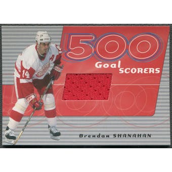 2001/02 BAP Signature Series #29 Brendan Shanahan 500 Goal Scorers Red Jersey /10