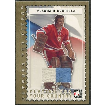 2006/07 Between The Pipes #PC06 Vladimir Dzurilla Playing For Your Country Gold Jersey /10