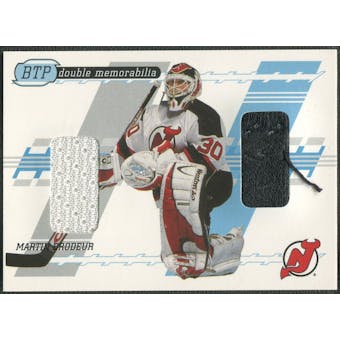 2002/03 Between the Pipes #1 Martin Brodeur Pad Jersey /40