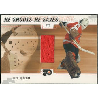 2002/03 Between the Pipes #29 Bernie Parent He Shoots He Saves Jersey /20