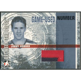 2006/07 Between The Pipes #GUN36 Jimmy Howard Numbers Patch /10