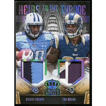 2014 Crown Royale Heirs to the Throne Bishop Sankey Tre Mason Prime Serial #33/99