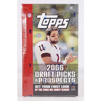 2006 Topps Draft Picks and Prospects Football Hobby Box