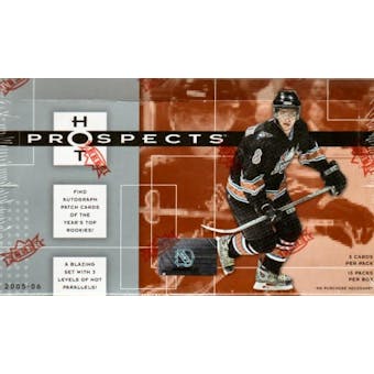 2005/06 Fleer Hot Prospects Hockey Hobby Box (Upper Deck)