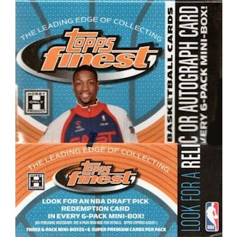2005/06 Topps Finest Basketball Hobby Box