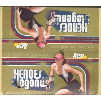 2006 ACE Heroes & Legends Tennis Hobby Box