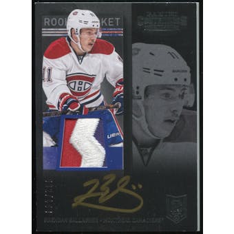 2013-14 Panini Contenders Patch Autographs #266 Brendan Gallagher 92/100 Rookie Patch
