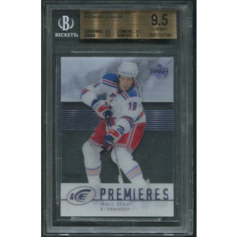 2007/08 Upper Deck Ice #223 Marc Staal Rookie #82/99 BGS 9.5 (GEM MINT)