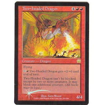 Magic the Gathering Mercadian Masques Single Two-Headed Dragon Foil