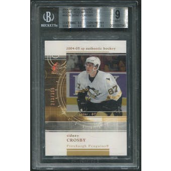 2004/05 SP Authentic #RR24 Sidney Crosby Rookie Redemptions #273/399 BGS 9 (MINT)
