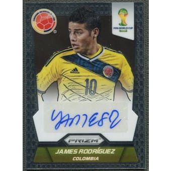 2014 Panini Prizm World Cup #SJR James Rodriguez Signatures Auto