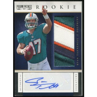 2012 Panini Prominence #228 Ryan Tannehill RC 25/90 Rookie Patch Autograph