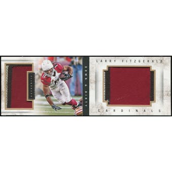 2014 Panini Playbook Down and Dirty Jerseys Prime #3 Larry Fitzgerald 2/10 Patch