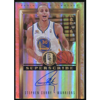 2011/12 Panini Gold Standard Superscribe Autographs #1 Stephen Curry 36/149