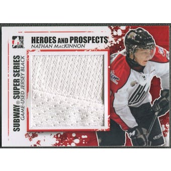 2011/12 ITG Heroes and Prospects #SSM15 Nathan MacKinnon Subway Series Black Jersey /100