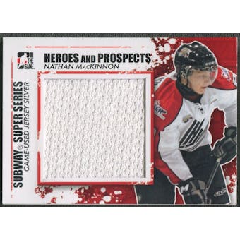 2011/12 ITG Heroes and Prospects #SSM15 Nathan MacKinnon Subway Series Silver Jersey /60