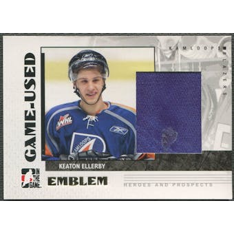 2007/08 ITG Heroes and Prospects #GUE17 Keaton Ellerby Emblem /30