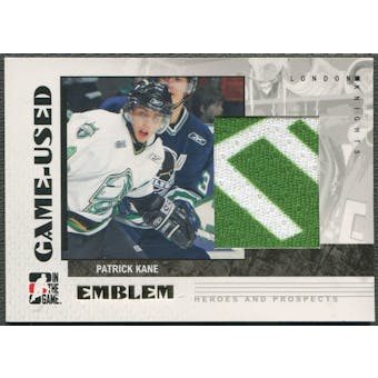 2007/08 ITG Heroes and Prospects #GUE18 Patrick Kane Emblem /30