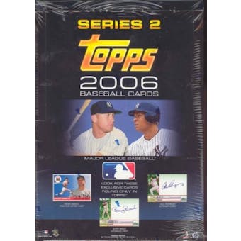 2006 Topps Series 2 Baseball Rack Box