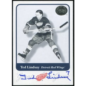 2001-02 Fleer Greats of the Game Autographs #74 Ted Lindsay