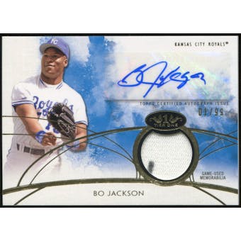 2014 Topps Tier One Autograph Relics #TOARBJ Bo Jackson 1/99