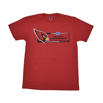 Arizona Cardinals Majestic Red Critical Victory VII Tee Shirt (Adult XXL)